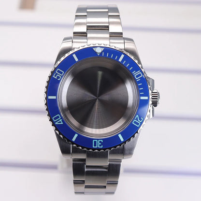40mm Diver Case C3 Bezel Sapphire Glass For NH35 NH36 NH34 NH38 8215 Eta2824 SUB