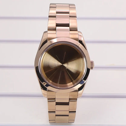 36/39mm Watch Cases and Strap Sapphire Glass For NH35 NH36 NH34 NH38 Miyota 8215