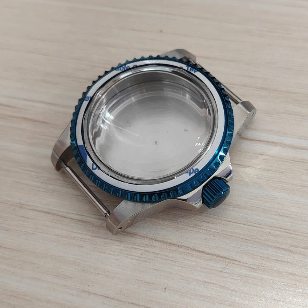 39.5mm Stainless Steel Watches Case with Bezel & Acrylic Glass for NH35 NH36