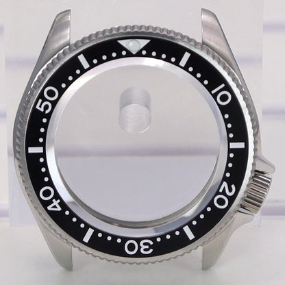 38mm Watch Case Sapphire Glass Multicolor Ceramic Bezel For NH34/35/36/38 4R36