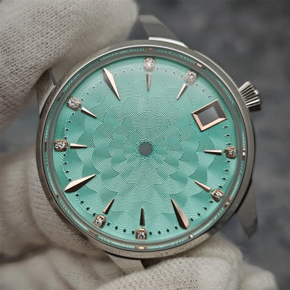 33mm Bubble Crystal Women's Cocktail Steel Watch Case for NH35/NH36/4R35A/4R36A