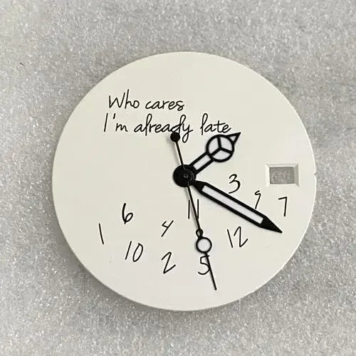 New Log Modified Watch Face 28.5mm DIY Watch Dial Fits NH35/4R36 Movement