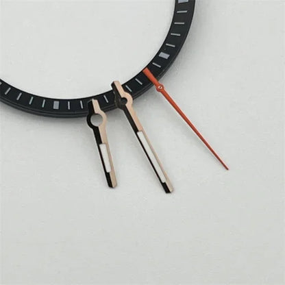 Green Luminous Logbook Watch Hands Green Orange Red Second Hand for NH35/NH36
