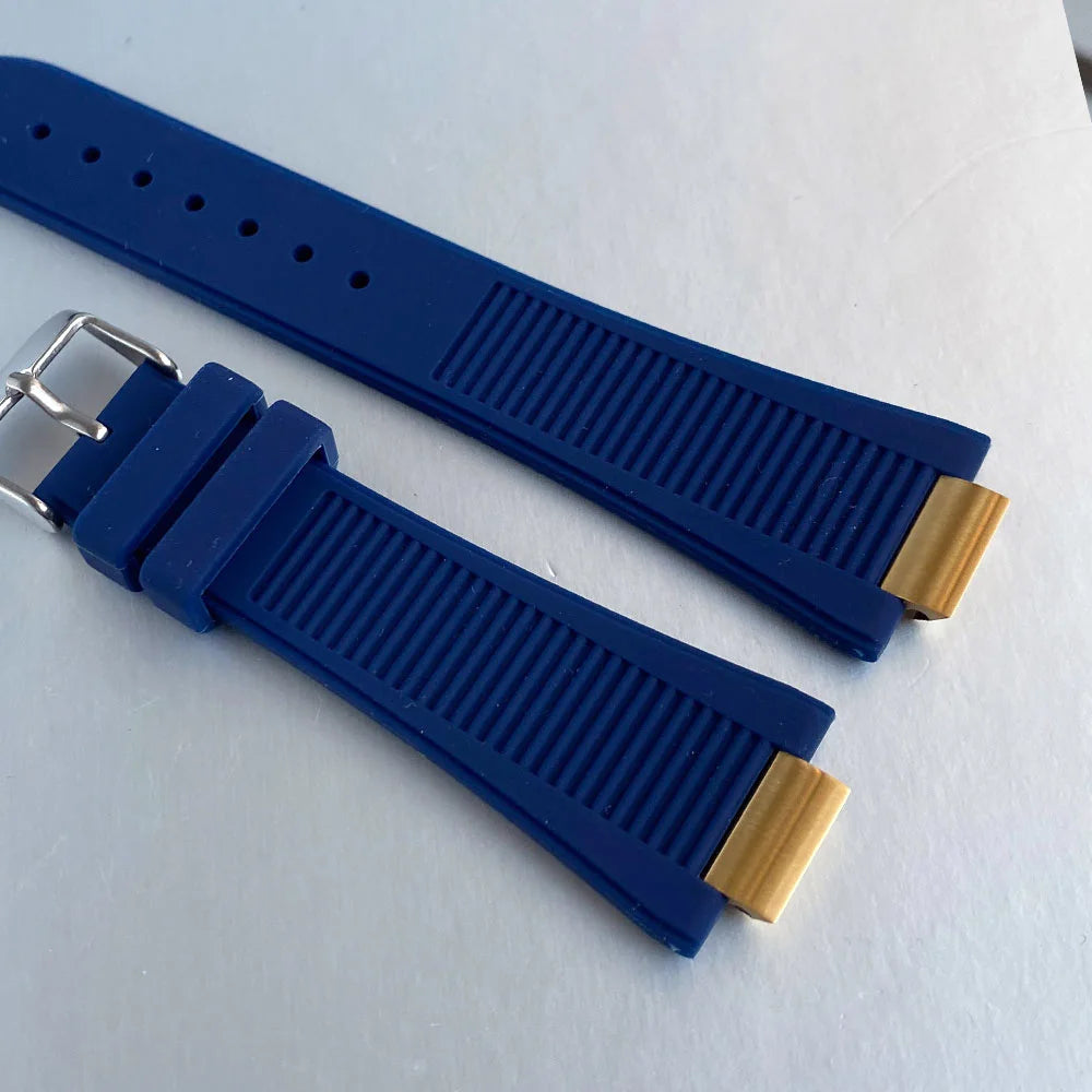 40mm Gold Plated Diving Watch Case with  20ATM Sapphire Glass for NH34 NH35