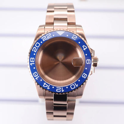 40mm Watch Case For NH35 NH36 NH70/8215/Eta2824 PT5000 NH34 Sapphire Glass