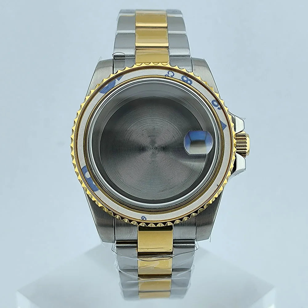 Watch Case Set with Sapphire Glass Men Watch for NH34/NH35 Movement