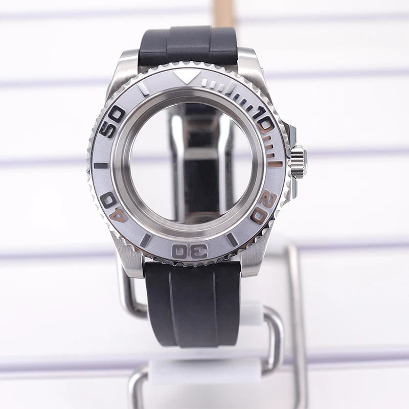 40mm Watch Case For 4R NH35 NH36 NH34/38 NH70 8215 Eta2824 PT5000 Sapphire Glass