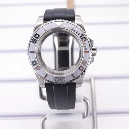 40mm Watch Case For 4R NH35 NH36 NH34/38 NH70 8215 Eta2824 PT5000 Sapphire Glass
