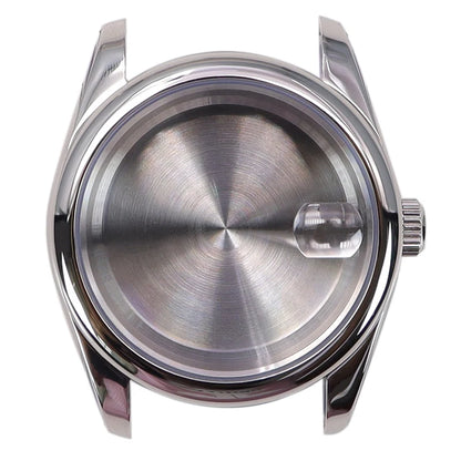 36/39mm Watch Case For NH35/36 NH38 NH70 Miyota 8215 Cases Sapphire Glass Oyster