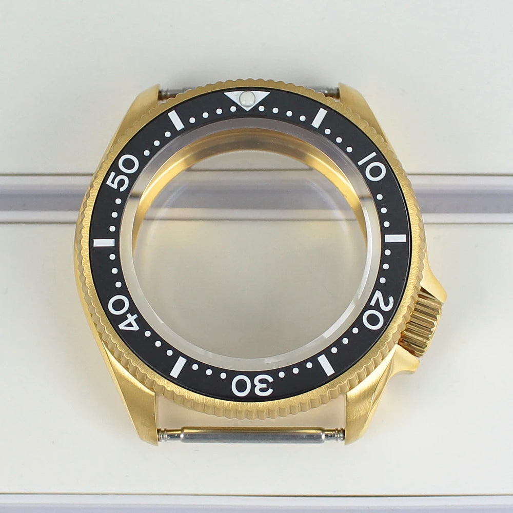 Dive 20bar@3.8 SKX 38mm Watch Case Sapphire Crystal For NH35/36 Ceramic Bezel