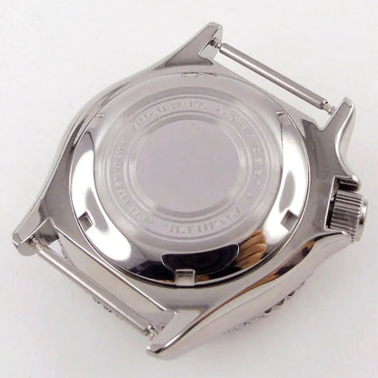 41mm Sapphire Glass Solid Watch Case fit NH35 NH36 SKX007 20ATM Water Resistance