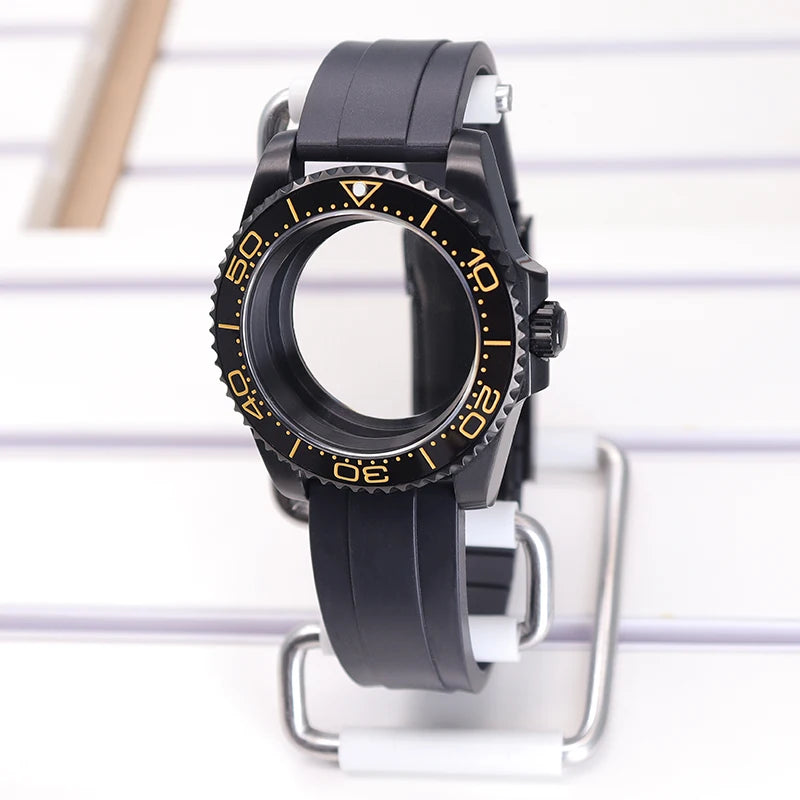 40mm Watch Case For NH35 NH34 NH36 4R36 NH70 Miyota 8215 Eta 2824 SUB GMT