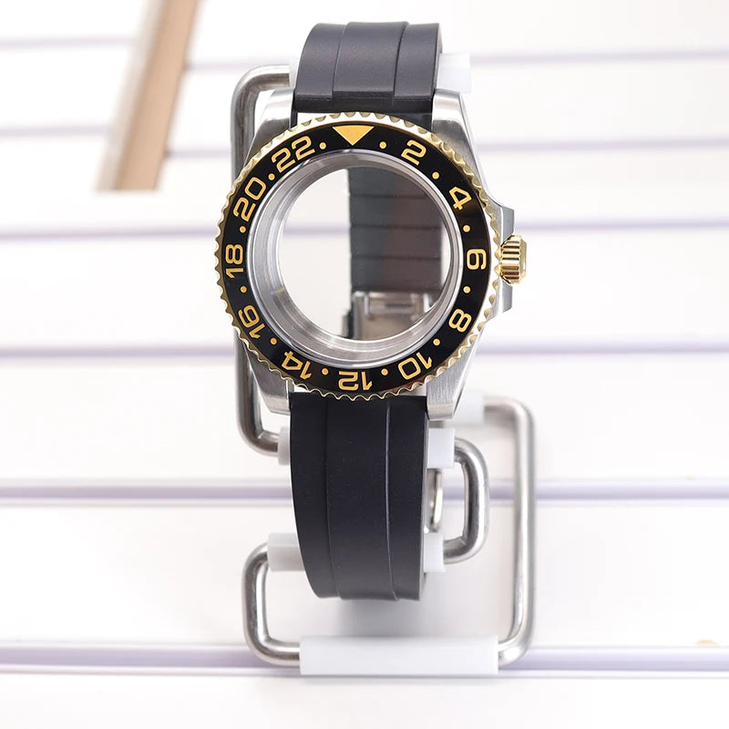 40mm Stainless Steel Watch Cases For Nh35 Nh34 Nh36 Nh70 Eta2824 8215 8205