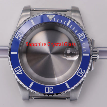 40mm Watch Cases for Nh35 Nh34 Nh36 Nh38 Miyota 8215 Eta 2824 Sapphire Glass