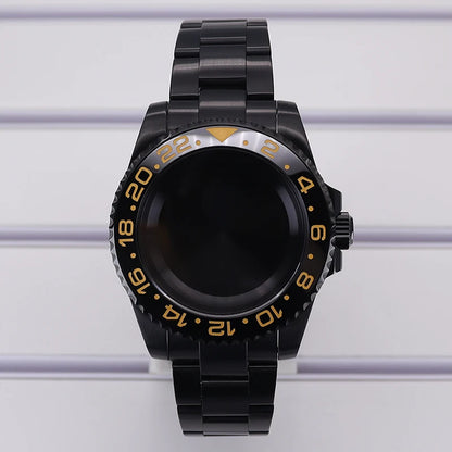 40mm Cases For SUB GMT NH34 NH35 NH36 NH38 4R36 Miyota8215 Eta 2824 Mod YACHT
