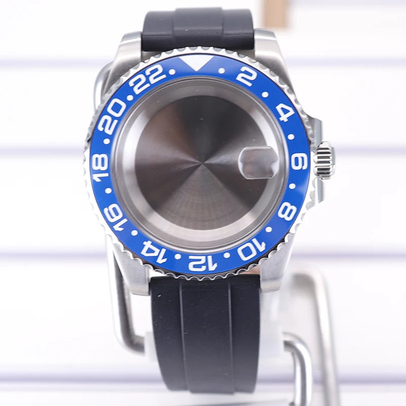 40mm Watch Case For 4R NH35 NH36 NH34/38 NH70 8215 Eta2824 PT5000 Sapphire Glass