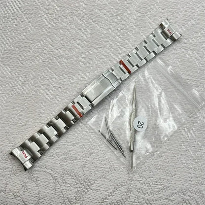 36mm/41mm Steel Watch Case Set + Watchband Precision Sapphire Glass for NH35
