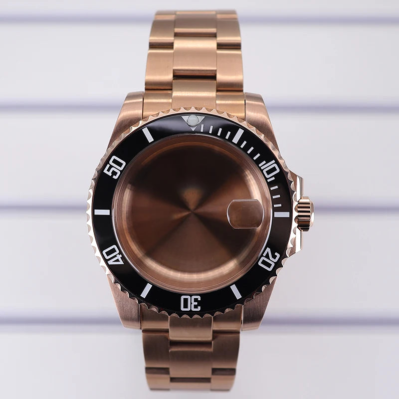 40mm Watch Case For NH35 NH36 NH70/8215/Eta2824 PT5000 NH34 Sapphire Glass