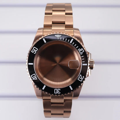 40mm Watch Case For NH35 NH36 NH70/8215/Eta2824 PT5000 NH34 Sapphire Glass