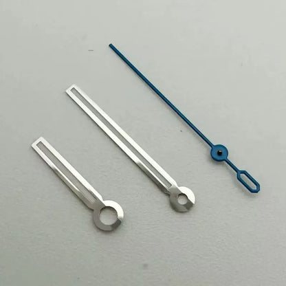 Modified Green Luminous Silver/Blue Watch Hands for NH35/NH36/4R/7S Movement