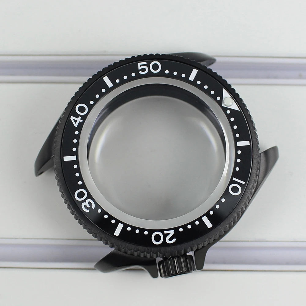 Dive 20bar@3.8 SKX 38mm Watch Case Sapphire Crystal For NH35/36 Ceramic Bezel