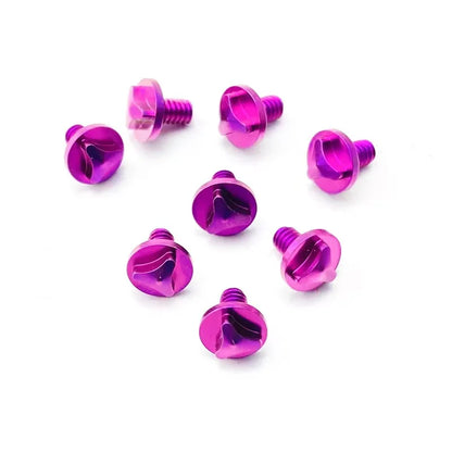 1. Titanium alloy nail grip screws for Microtech UTX-85/Ultratech folding knife handles, pack of 6.  