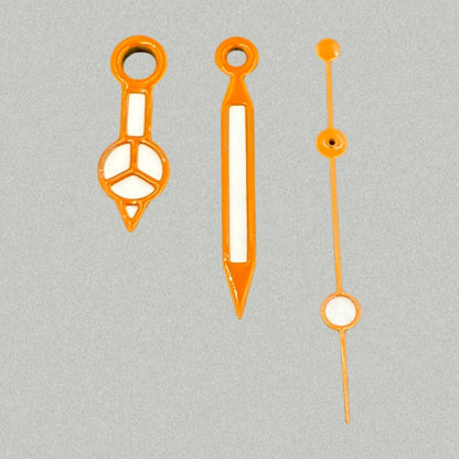Modified Green Luminous Cusp Watch Hands Pointers for NH35/NH36/4R/7S Movement