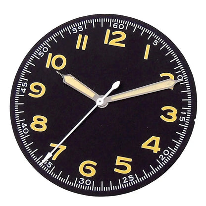 33.6mm Multicolor Watch Dial Fit Pilot Style NH35 NH36 ETA 2824 PT5000 Movement