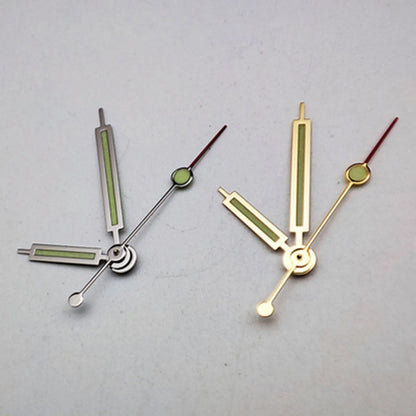 NH35 Hands Green Luminous Gold/Silver Watch Hands Pointers for NH35 NH36 4R