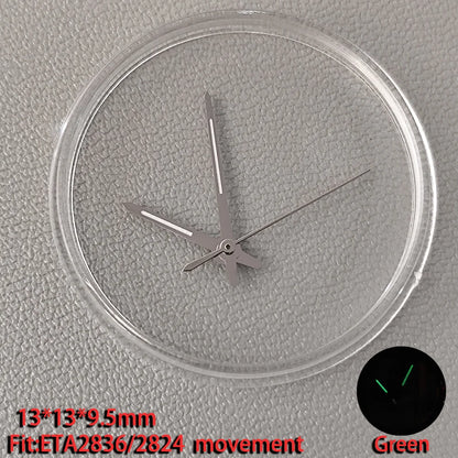 Watch Hands Pointer Luminous C3 Green Suitable for NH35/NH36 ETA 2836 2824