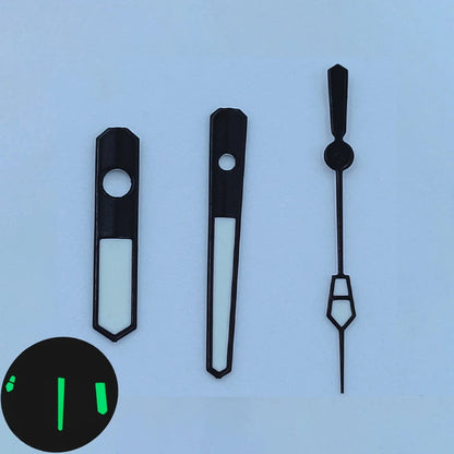 Watch Hands Green Luminous Fit for NH35 NH36 4R35 4R36 7S SKX007 SKX009 SRPD