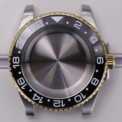 40mm Stainless Steel Watch Cases For Nh35 Nh34 Nh36 Nh70 Eta2824 8215 8205