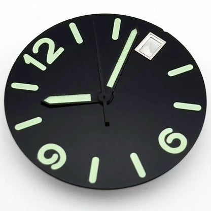 Multicolor Font 28.5mm Watch Dial C3 Green Luminous for NH35 NH36 Movement