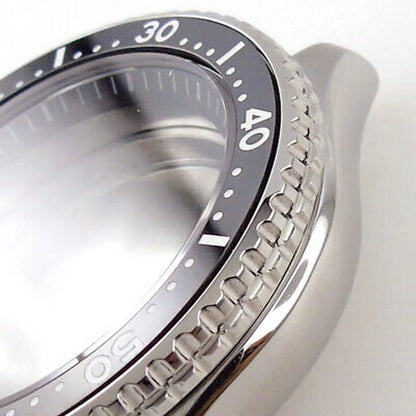 42mm Sapphire Glass Watch Case Fit SKX 007 NH35 NH36 2824 White Chapter ring