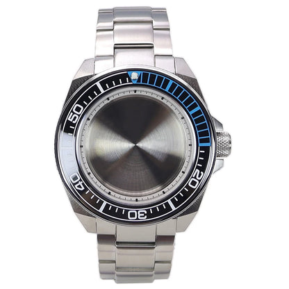 43.8mm Watch Case Sapphire Glass For NH35/36/38/34/70 Modified Samurai Diving