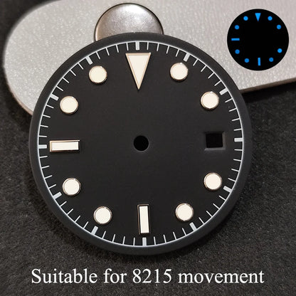 41mm For 8215 Watch Stainless Steel Case For 39.5mm Bezel Sapphire Glass Cases