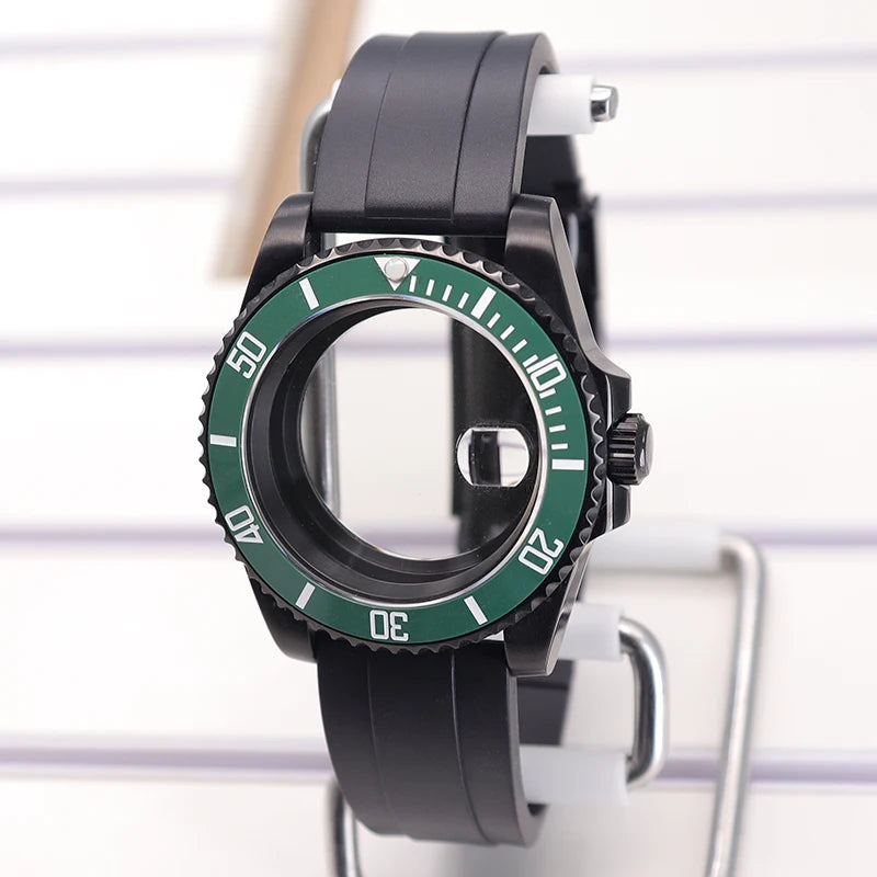 40mm Watch Case For NH35 NH34 NH36 4R36 NH70 Miyota 8215 Eta 2824 SUB GMT
