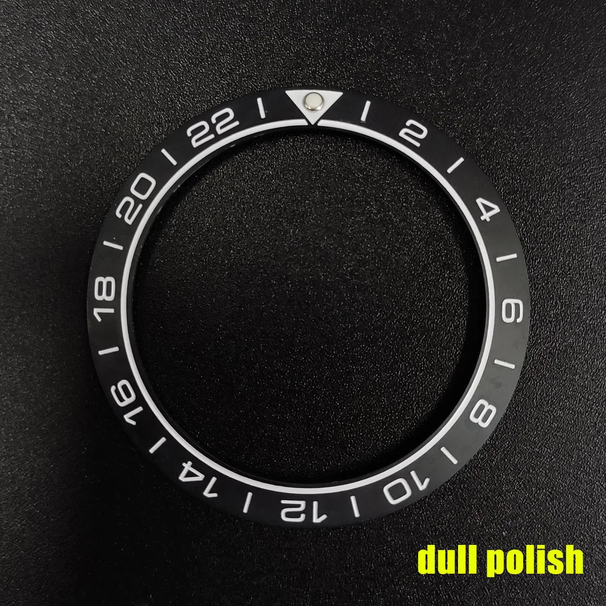 Sloping 41.5*32.8mm Ceramic Bezel GMT and Diving Watch Insert For Mens Watch Replace Watch Face Watch Bezel Inserts Accessories