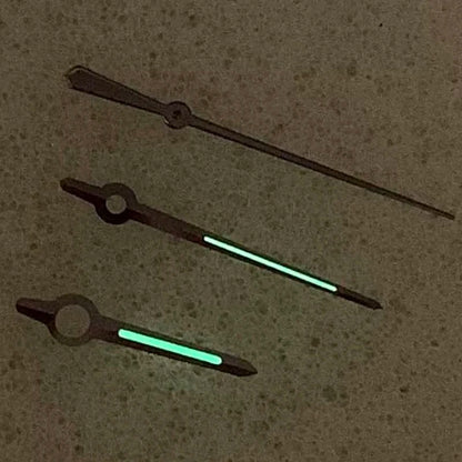 Modified Green Luminous Simple Watch Hands for NH35/NH36/4R/7S Movement