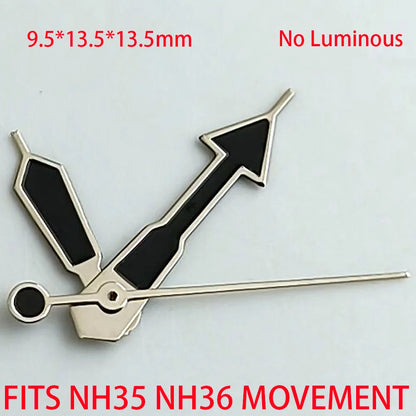 Watch Accessories Pointer NH 35 NH36 Hands Green/Blue Super Luminous Suitable For NH 35 NH36 Movement