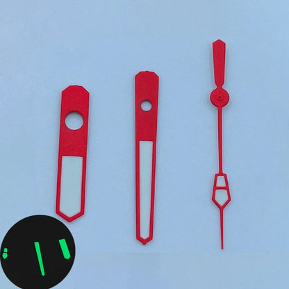 Watch Hands Green Luminous Fit for NH35 NH36 4R35 4R36 7S SKX007 SKX009 SRPD