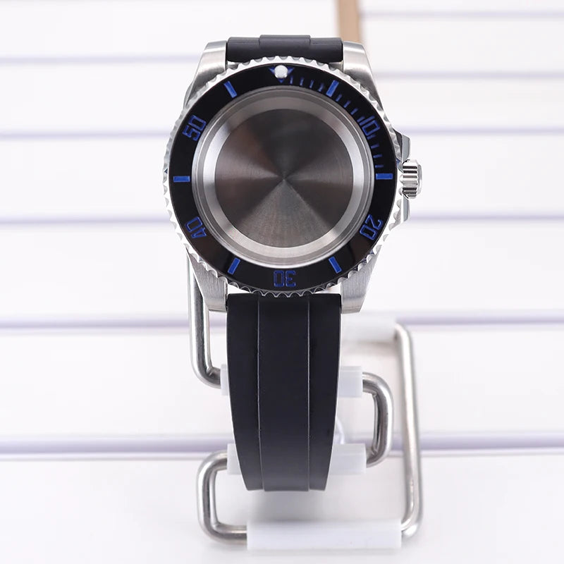 40mm Watch Case For 4R NH35 NH36 NH34/38 NH70 8215 Eta2824 PT5000 Sapphire Glass