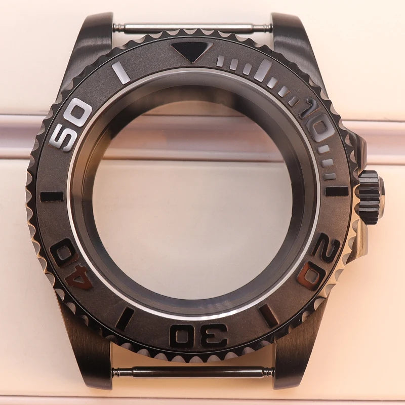 40mm Watch Case For NH34 NH35 NH36 NH38 NH70 4R36 Miyota 8215 Eta 2824 GMT SUB