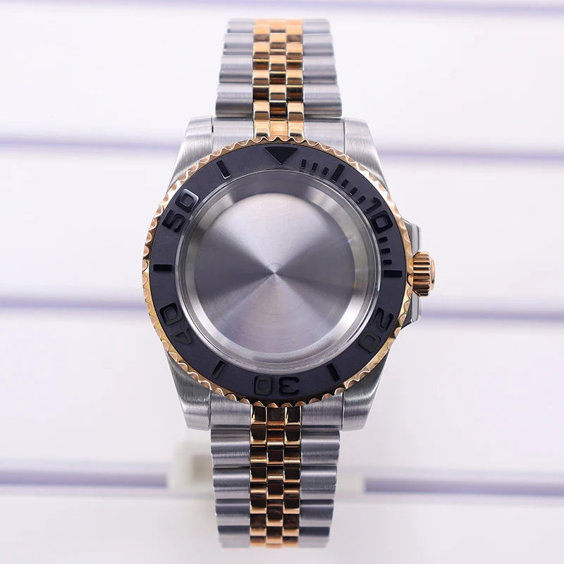 40mm Cases For NH35 NH34 NH36 NH38 NH70 Miyota8215 Eta2824 Unidirectional Bezel