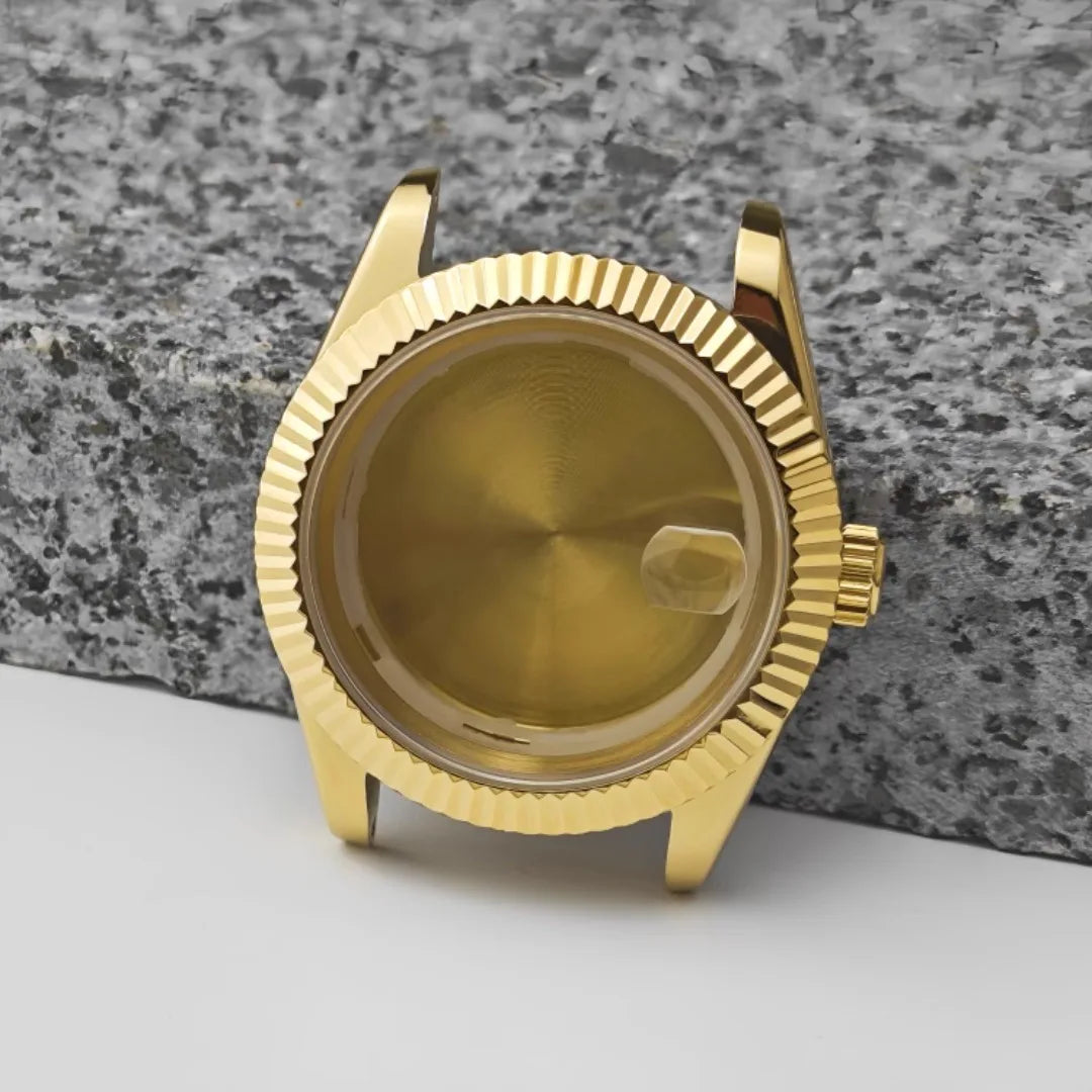 41mm Stainless Steel Watch Case with Sapphire Glass/ Strap for ETA2824 NH35 NH36