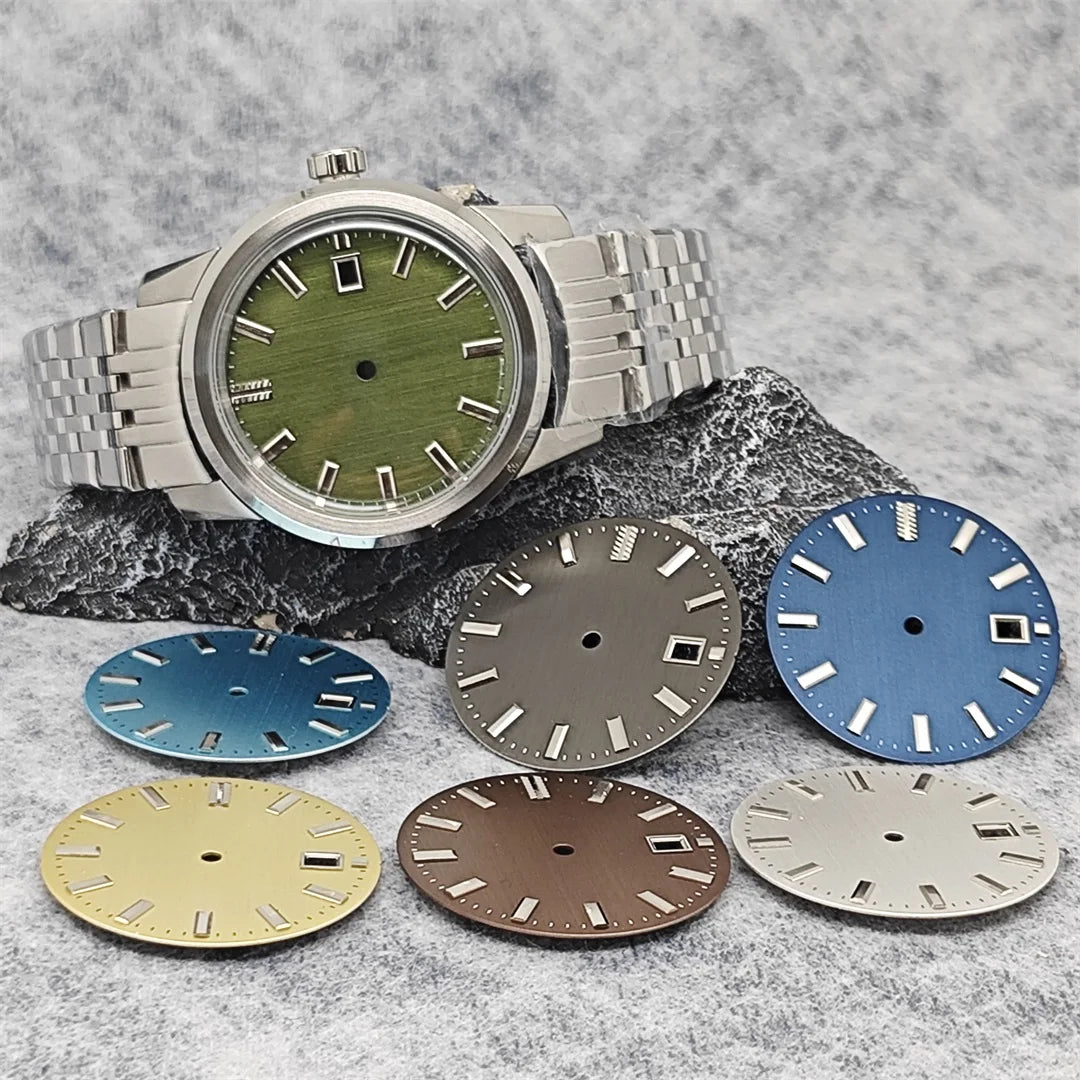 Watch Case and Watch Band 40mm Case or 32.5mm Watch Dial for NH35/ NH36 Movement