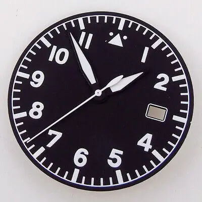 33.6mm Multicolor Watch Dial Fit For NH35AA NH36AA with Green Luminous Modified