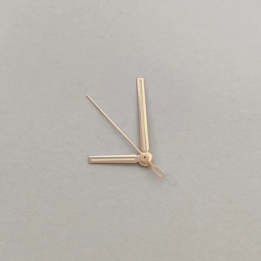 Silver/Rose/Gold Watch Hands Fit for 8215 2813 Green Luminous Watch Pointers