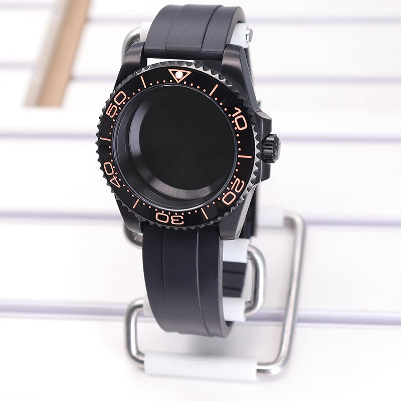 40mm Watch Case For SUB GMT NH34/35 NH36 NH39 4R36 NH70 NH72 Miyota8215 Eta2824