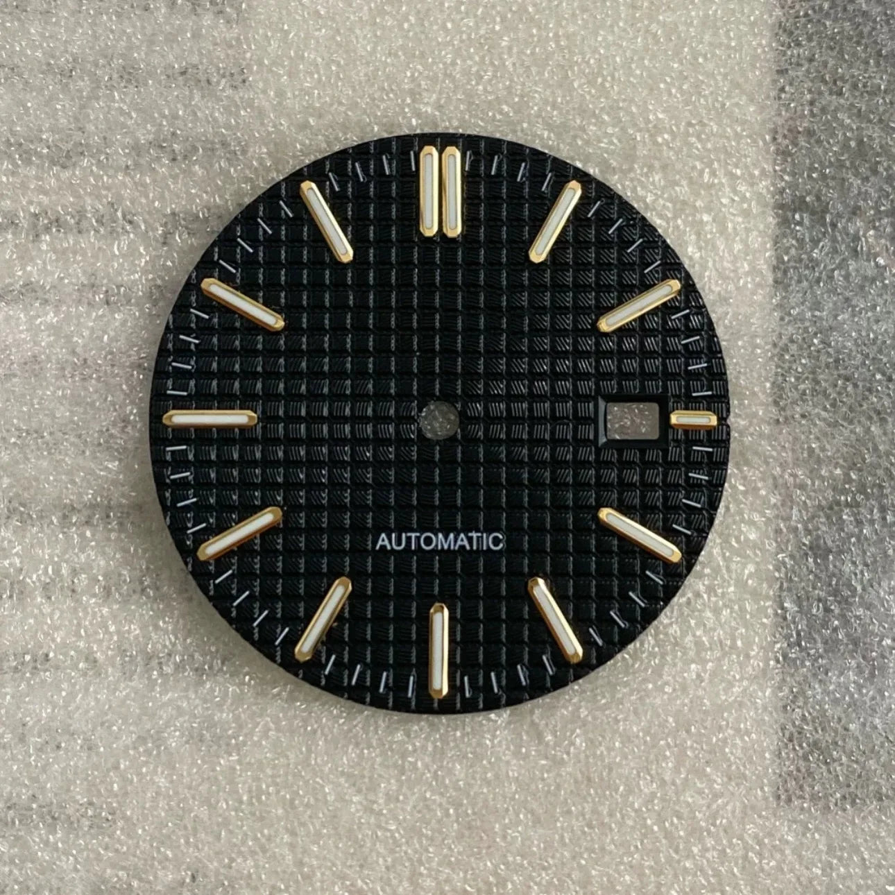 31.8mm Watch Dial AP Customizable Slogo For NH35 NH36 Hands C3 Green Luminous